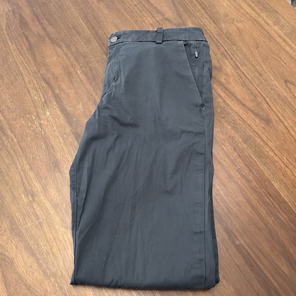 Lululemon Pants Men's 32 Gray‎ ABC Slim Fit Commission Warpstreme LM544OS